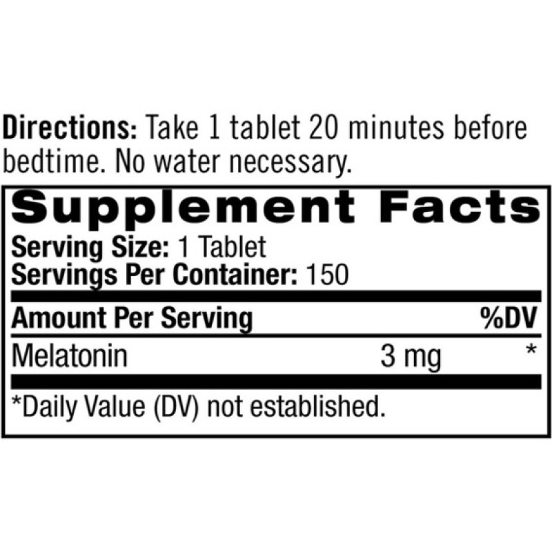Мелатонін для сну Natrol Melatonin Fast Dissolve 3 mg 150 Tabs Strawberry Flavor