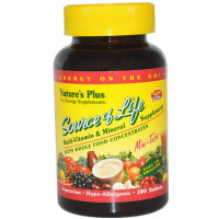Витаминно-минеральный комплекс Nature's Plus Source of Life 180 Mini Tabs