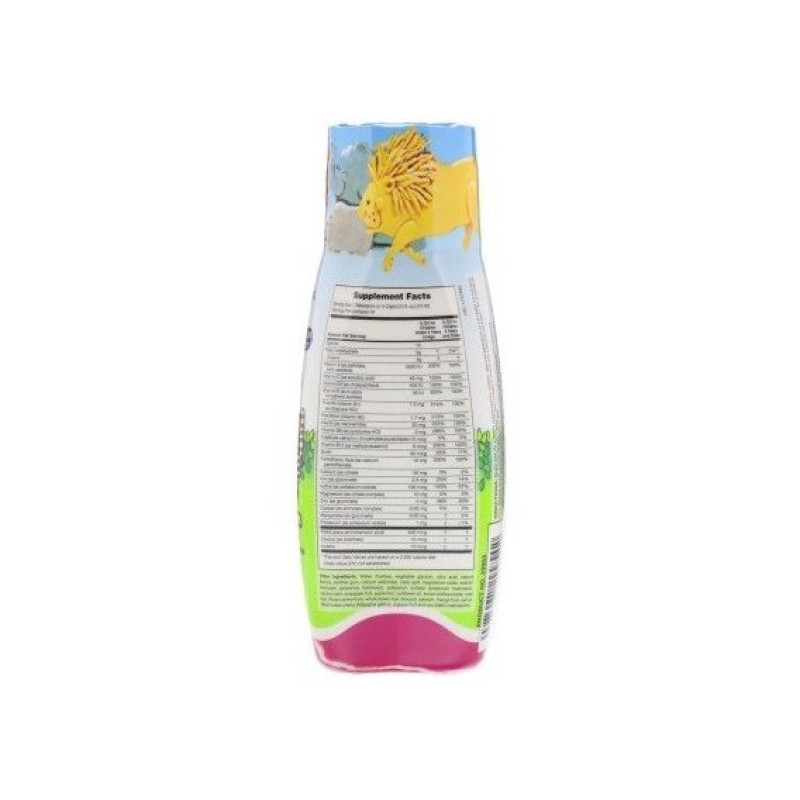Витаминно-минеральный комплекс Nature's Plus Source of Life Animal Parade Liquid Children's Multi-Vitamin 236,56 ml Natural Tropical Berry Flavor NAP-29954