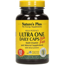 Вітамінно-мінеральний комплекс Nature's Plus Ultra One Daily Caps Iron Fre 60 Caps