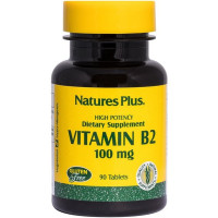 Рібофлавін Nature's Plus Vitamin B2 100 mg 90 Tabs NTP1630
