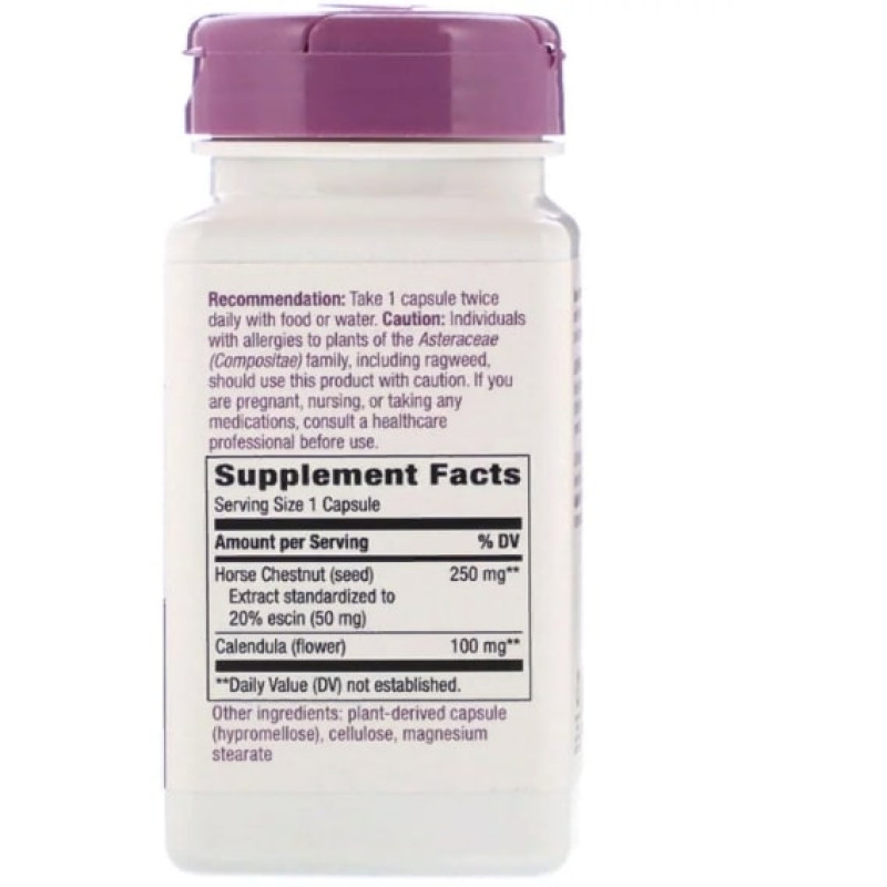 Екстракт кінського каштана Nature's Way Horse Chestnut 90 Veg Caps NWY-62000