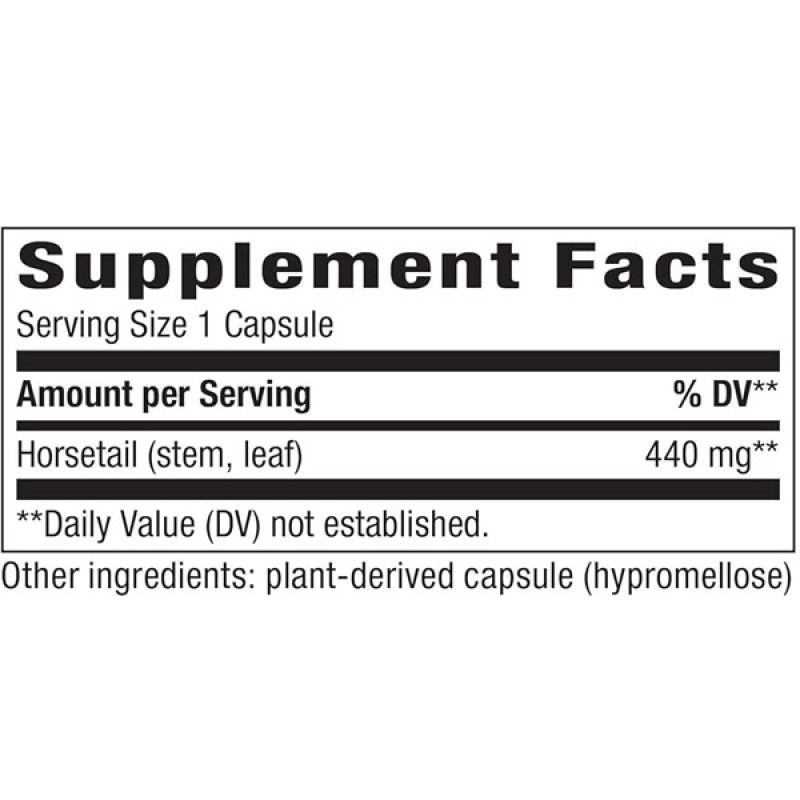 Хвощ Nature's Way Horsetail Grass 440 mg 100 Veg Caps NWY-14300