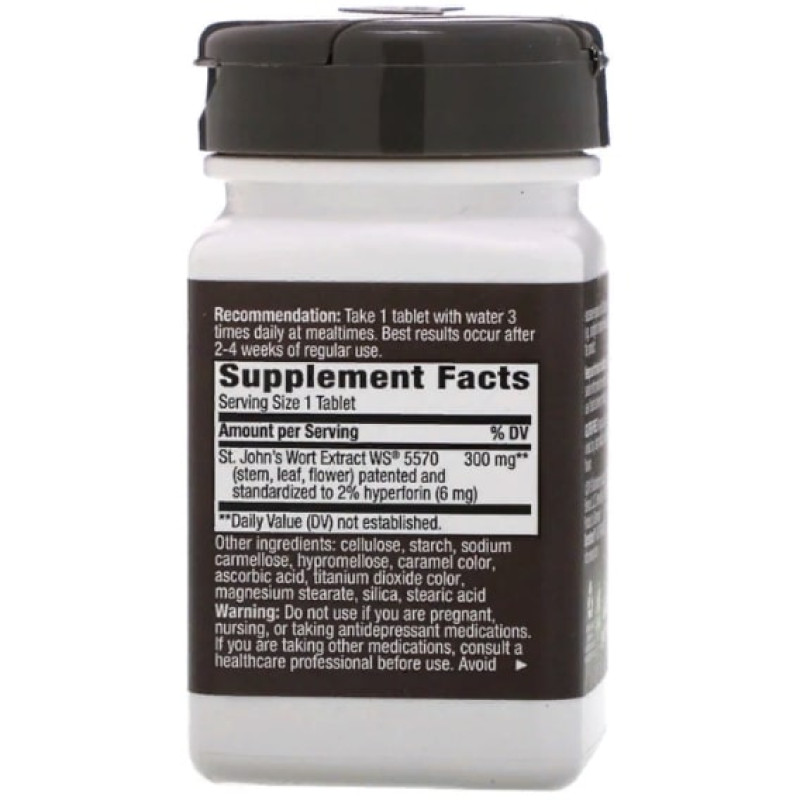 Комплекс для профілактики нервової системи Nature's Way Perika, St. John's Wort 60 Tabs NWY-06560