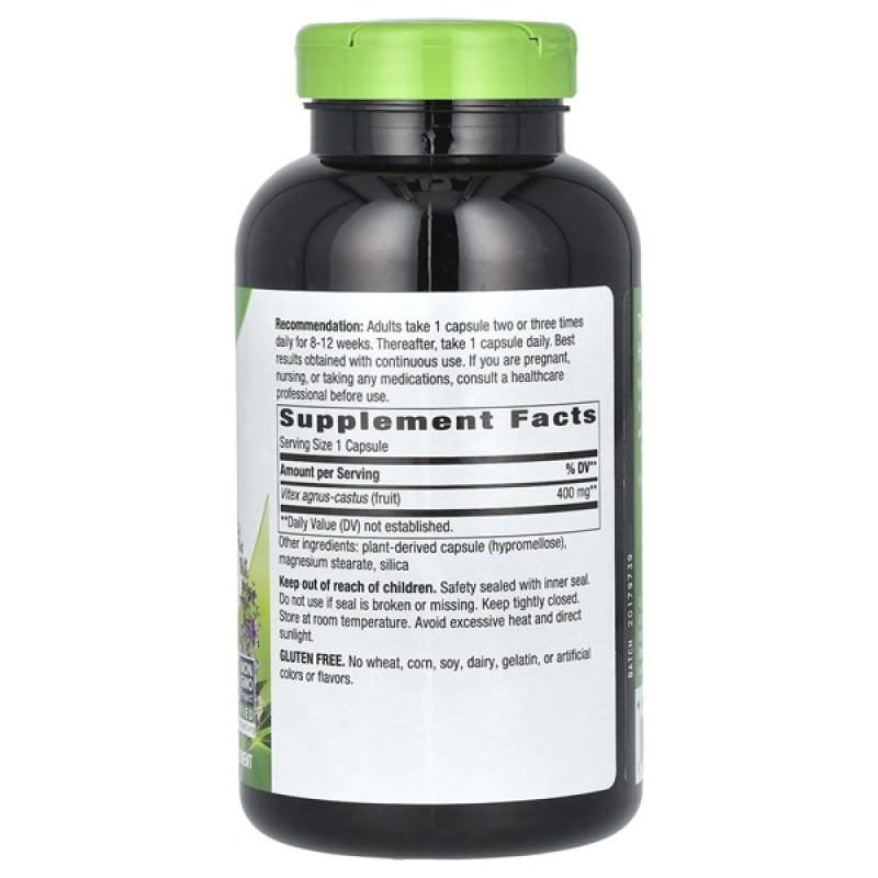 Вітекс Nature's Way Vitex Fruit 400 mg 320 Veg Caps NWY-11923