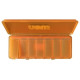 Таблетниця (органайзер) для спорту NOW Foods 7-day Pill Box Orange
