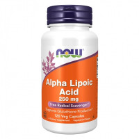 Альфа-ліпоєва кислота NOW Foods Alpha Lipoic Acid 250 mg 120 Veg Caps
