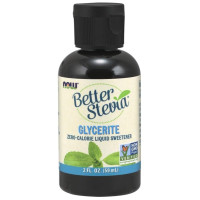 Замінник цукру NOW Foods Better Stevia Liquid Glycerite 60 ml /375 servings/