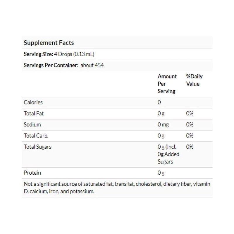 Замінник цукру NOW Foods Better Stevia, Zero-Calorie Liquid Sweetener, 2 fl oz 59 ml Original NOW-06955