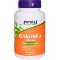 Хлорела NOW Foods Chlorella 1000 mg 120 Tabs