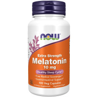Мелатонин для сна NOW Foods Melatonin 10 mg 100 Veg Caps