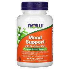 Комплекс для профілактики нервової системи NOW Foods Mood Support 90 Veg Caps