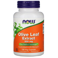 Екстракт оливи NOW Foods Olive Leaf 500 mg 120 Veg Caps