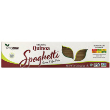 Суперфуд NOW Foods Real Food, Organic Quinoa Spaghetti, 8 oz 227 g NOW-06325