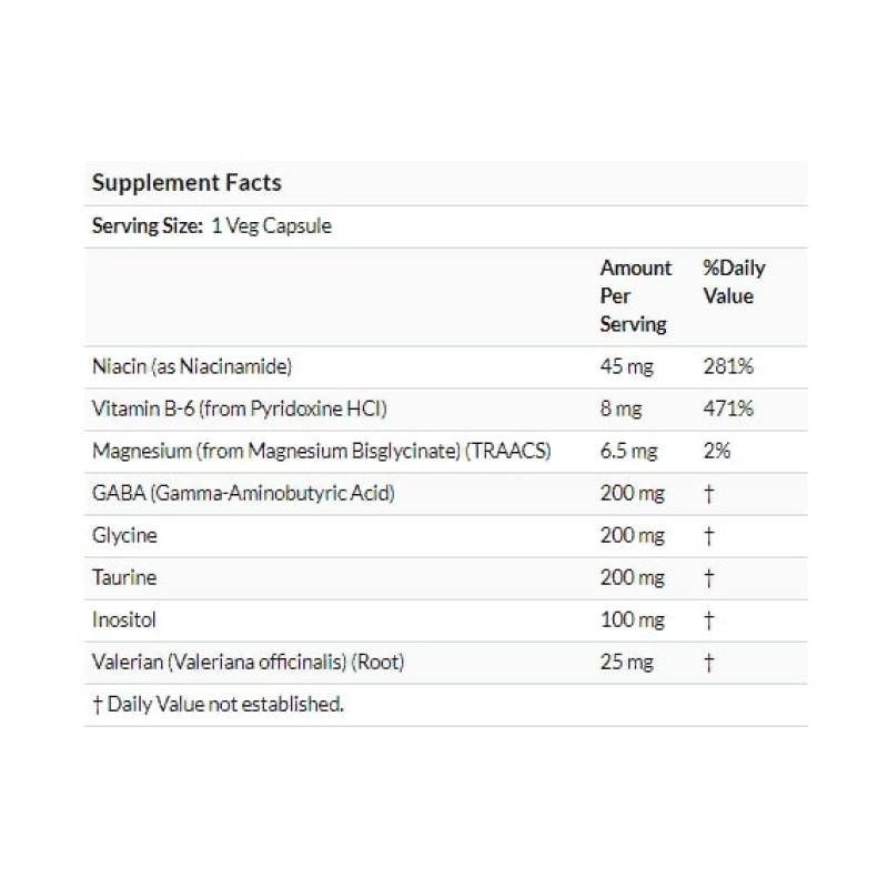 Аминокомплекс NOW Foods True Calm 90 Veg Caps NOW-00155