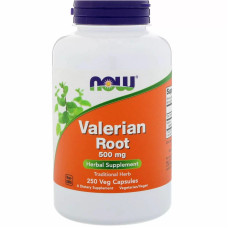 Комплекс для профілактики нервової системи NOW Foods Valerian Root 500 mg 250 Veg Caps