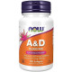 Комплекс Вітамін A+D NOW Foods Vitamin A & D 10,000/400 IU 100 Softgels