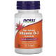 Вітамін D NOW Foods Vitamin D-3 2000 IU 120 Softgels