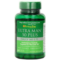 Вітамінно-мінеральний комплекс для чоловіків Puritan's Pride Ultra Vita Man 50 Plus 60 Caplets