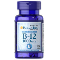 Вітамін Б12 Puritan's Pride Vitamin B-12, Timed Release Caplets 1000 mcg 100 Caplets