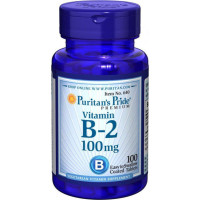 Рибофлавин Puritan's Pride Vitamin B-2 (Riboflavin) 100 mg 100 Tabs