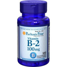 Рібофлавін Puritan's Pride Vitamin B-2 (Riboflavin) 100 mg 100 Tabs