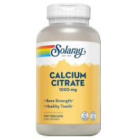 Мікроелемент Кальцій Solaray Calcium Citrate 1000 mg 240 Veg Caps SOR-45852