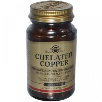 Микроэлемент Медь Solgar Chelated Copper 100 Tabs