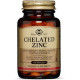 Мікроелемент Цинк Solgar Chelated Zinc 100 Tabs SOL-00800