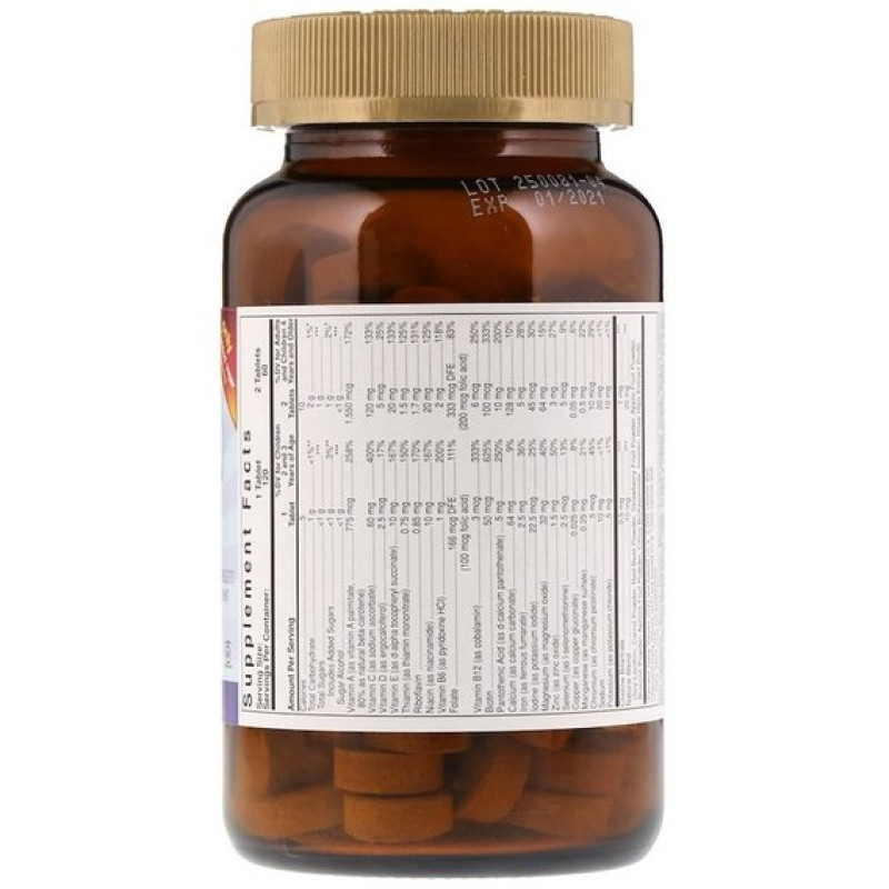 Витаминно-минеральный комплекс Solgar Kangavites, Complete Multivitamin & Mineral Children's Formula 120 Chewable Tabs Berry Flavor