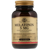 Мелатонин для сна Solgar Melatonin 5 mg 120 Nuggets