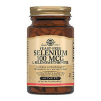 Селен Solgar Selenium, Yeast-Free 100 mcg 100 Tabs