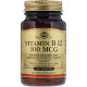Вітамін Б12 Solgar Vitamin B12 100 mcg 100 Veg Tabs SOL-03180