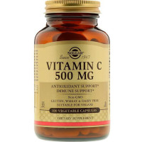 Вітамін C Solgar Vitamin C 500 mg 100 Veg Caps
