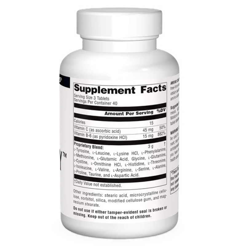 Аминокомплекс Source Naturals Amino Day 1000 mg 120 Tabs