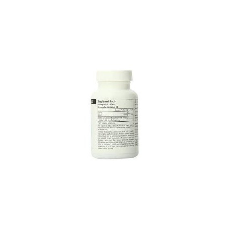 Суміш екстрактів Source Naturals Broccoli Sprouts Extract 60 Tabs