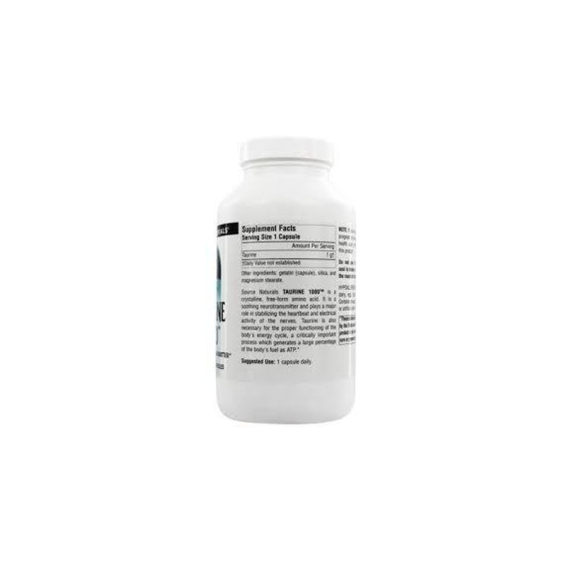 Таурин Source Naturals Taurine 1000 mg 120 Caps