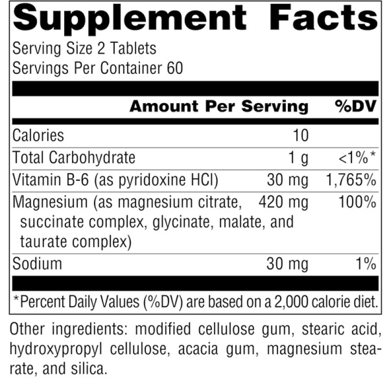 Мікроелемент Магній Source Naturals Ultra-Mag 120 Tabs