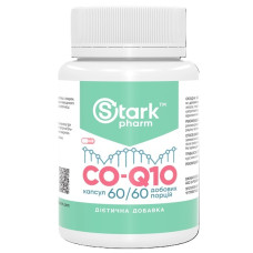 Коензим для спорту Stark Pharm CO-Q10 Coenzyme 60 Caps