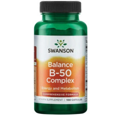 В комплекс Swanson Balance B-50 Complex 100 Caps SWA-01057