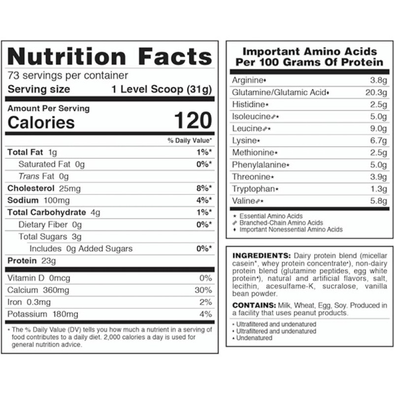 Протеїн Syntrax Trophix 5.0 2270 g /73 servings/ Creamy Vanilla