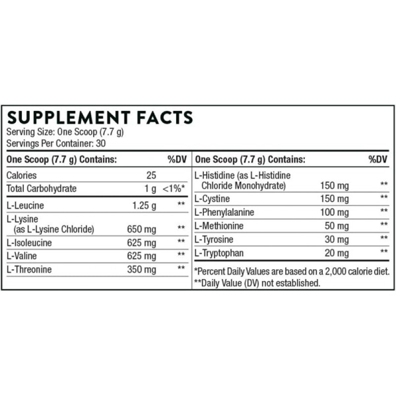 Аминокомплекс Thorne Research Amino Complex, 7.7 oz 219 g /30 servings/ Lemon THR-00366