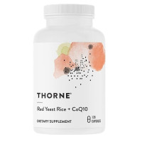 Комплекс для профилактики давления и кровообращения Thorne Research Red Yeast Rice + CoQ10 120 Caps THR-75104