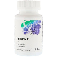 Комплекс для профилактики давления и кровообращения Thorne Research Ferrasorb 60 Caps