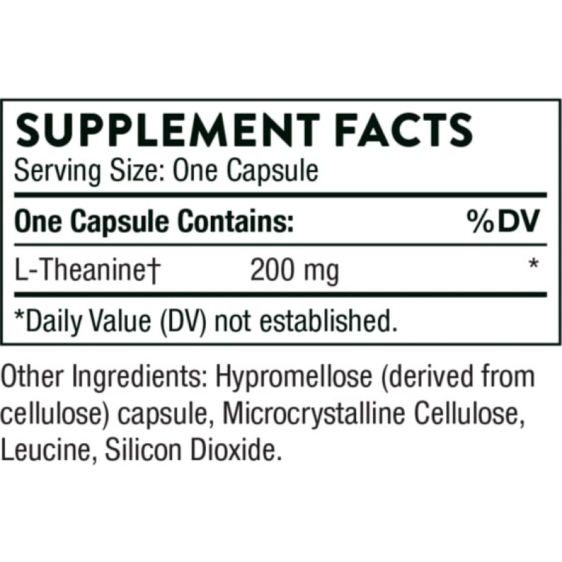 Теанин Thorne Research Theanine 90 Caps