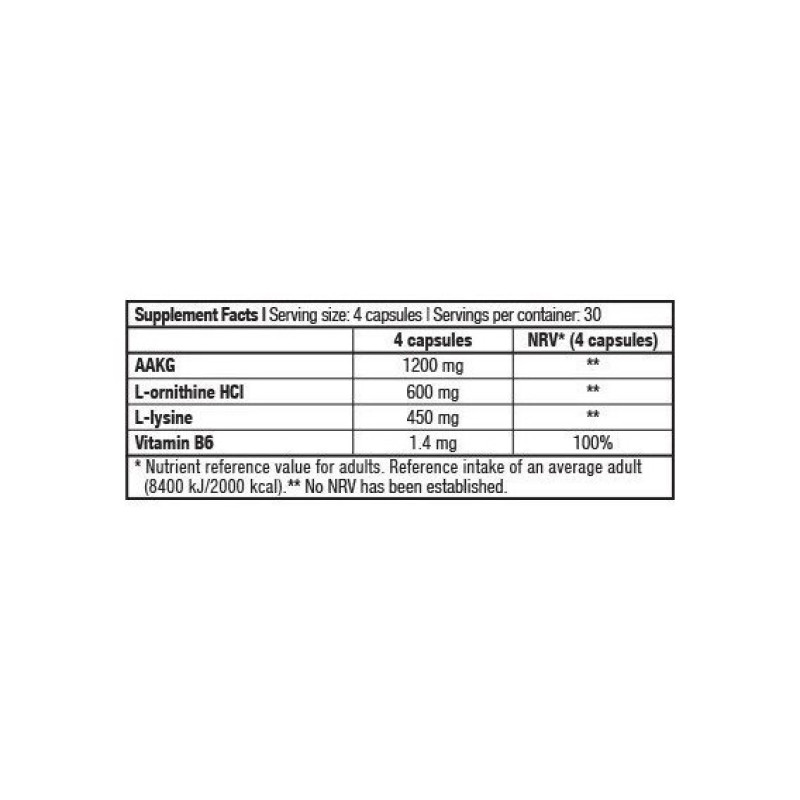 Амінокомплекс для спорту BioTechUSA GH Hormone Regulator 120 Caps