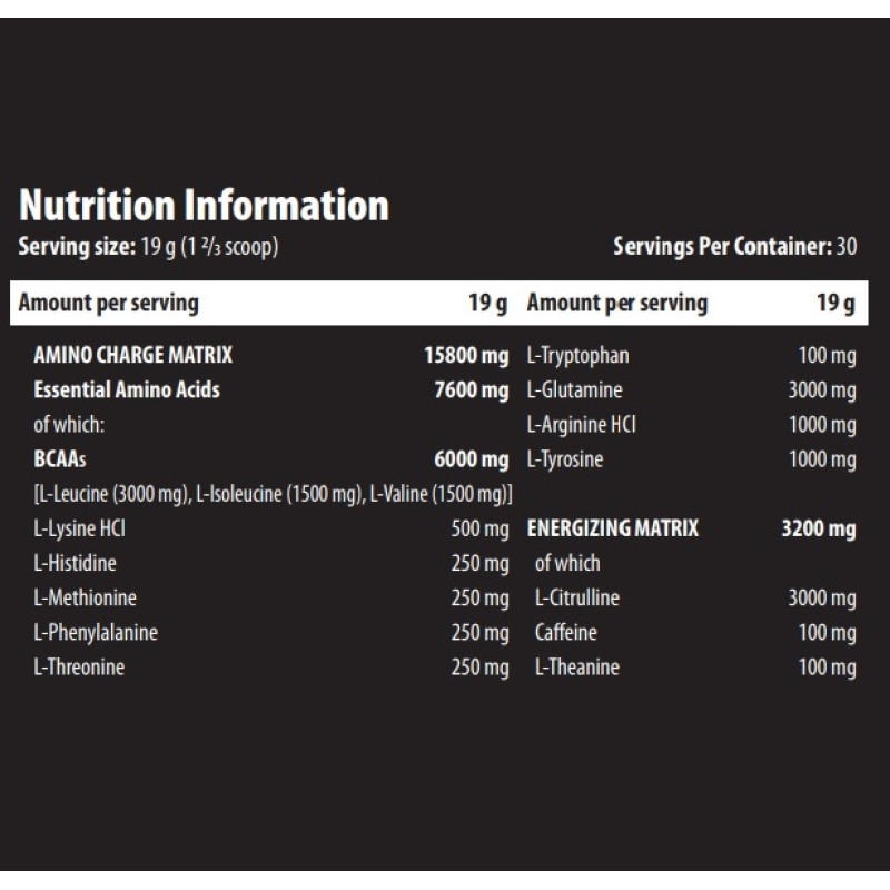 Амінокомплекс для спорту Scitec Nutrition Amino Charge 570 g /30 servings/ Apple