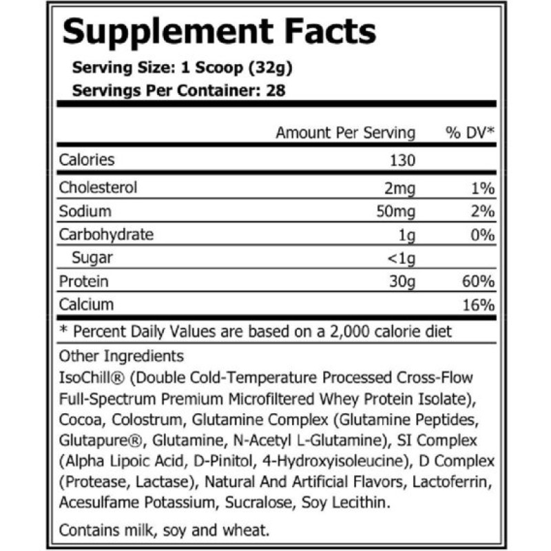 Протеїн Ultimate Nutrition Iso Sensation 93 910 g /28 servings/ Cookies Cream