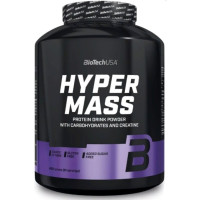 Гейнер BioTechUSA Hyper Mass 5000 4000 g /61 servings/ Strawberry