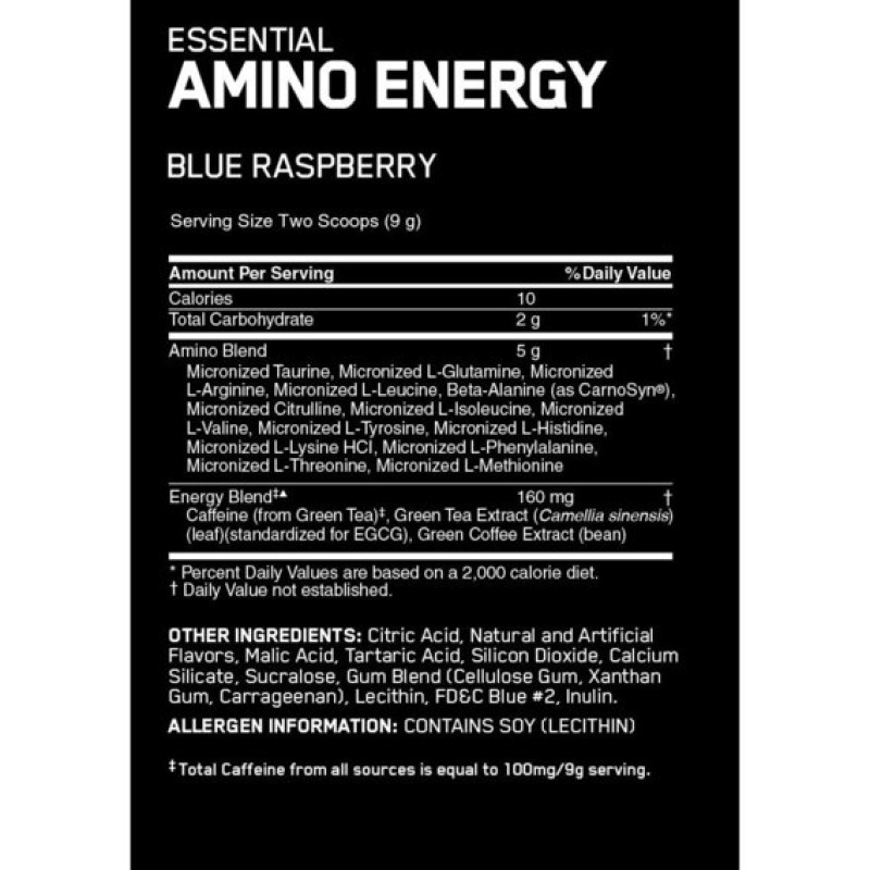 Амінокомплекс для спорту Optimum Nutrition Essential Amino Energy 585 g /65 servings/ Fruit Fusion